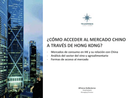 ¿cómo acceder al mercado chino a través de hong kong?