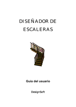 DISEÑADOR DE ESCALERAS - myHouse Home Design Software