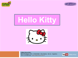 Hello Kitty - caffaro hnos.