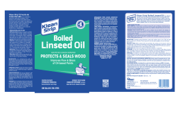 Klean-Strip® Boiled Linseed Oil