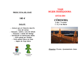 CÓRDOBA - Ayuntamiento de Lucainena de las Torres