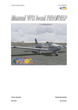 Manual VFR Local
