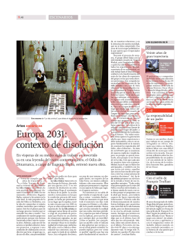 Revista Ñ, Clarin 25 de novembre 2011