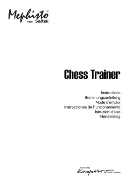 Saitek - Mephisto Chess Trainer