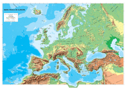 MAPA FÍSICO DE EUROPA - Instituto Geográfico Nacional