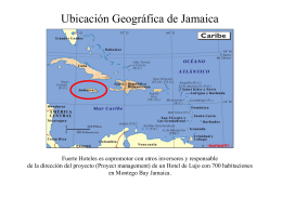 Ubicación Geográfica de Jamaica