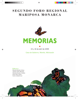 segundo foro regional mariposa monarca memorias