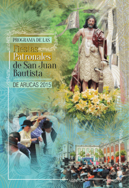 Programa de las Fiestas Patronales de San Juan Bautista de Arucas