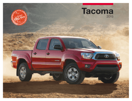2015 Toyota Tacoma eBrochure (Español)
