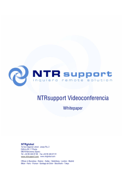 NTRsupport Videoconferencia (español)
