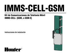 Kit de Comunicaciones de Telefonía Móvil IMMS-CELL
