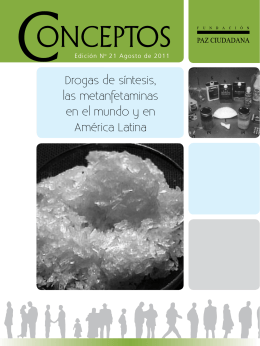 Drogas de sistesis metanfetaminas en el mundo y en America Latina