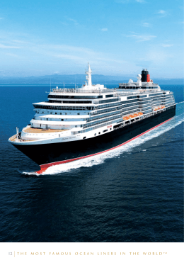 The most famous ocean liners in the world t m