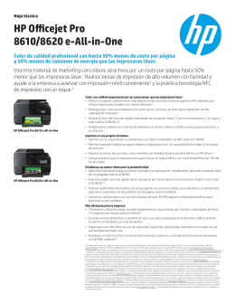 HP Officejet Pro 8610/8620 e-All-in-One