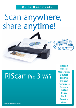 IRIScan Pro 3 Wifi