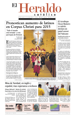 Febrero 2015 - El Heraldo Catolico