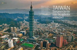 TAIWAN : Sorprendente isla de infinita variedad