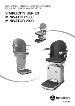 Minivator Slide Track - Making Your Life Accessible