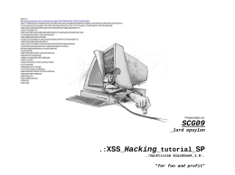 .:XSS_Hacking_tutorial_SP - XSSer