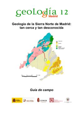 Geología de la Sierra Norte de Madrid: tan cerca y tan desconocida