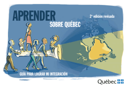 SOBRE QUÉBEC - Alianza Francesa de Medellín