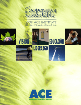 institute brochure_spanish.indd - Association of Cooperative