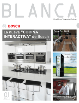 La nueva “COCINA INTERACTIVA” de Bosch