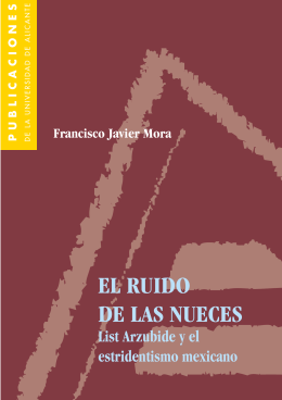 el ruido de las nueces - Publicaciones de la Universidad de Alicante