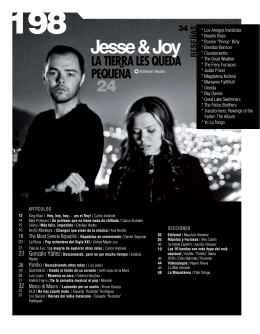 Jesse & Joy - Thalia: Sensibilidad en libertad