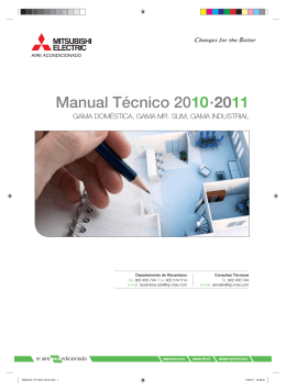 Manual Tecnico Mitsubitshi electric