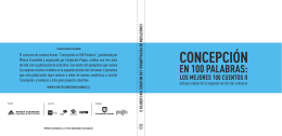 Los Mejores 100 Cuentos II - Concepción en 100 palabras