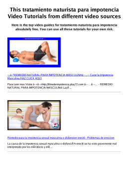 #Z tratamiento naturista para impotencia PDF video books