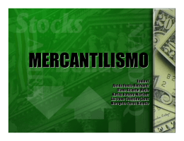 El Mercantilismo