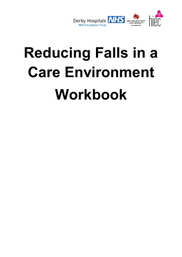 Reducing Falls in a Care Environment Workbook