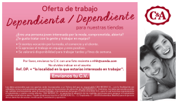 Dependienta / Dependiente - c-and