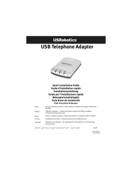 USB Telephone Adapter