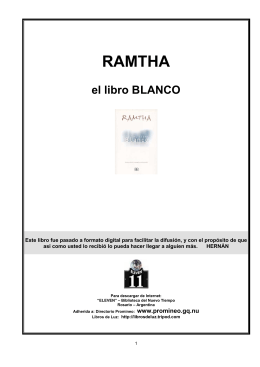 ramtha - el libro blanco