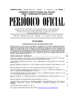 Hojear en línea - Gobierno del estado de Nuevo León