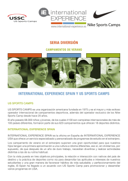 nike sport camps - international EXPERIENCE