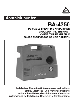BA-4350 - Munster Air Compressors & Pneumatics