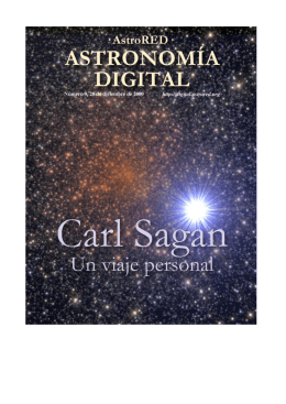 de Carl Sagan - Astronomía Digital