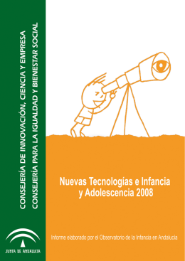 Informe sobre Nuevas Tecnologías e Infancia y