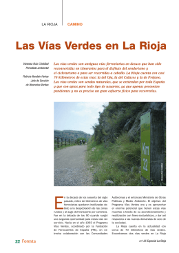 Las Vías Verdes en La Rioja