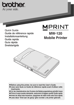 MW-120 Mobile Printer