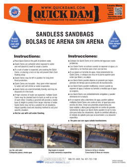 SandleSS SandbagS bolSaS de arena Sin arena