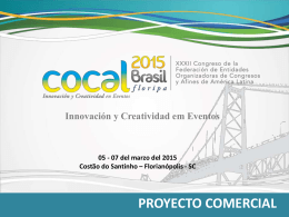 PROYECTO COMERCIAL - cocal floripa 2015