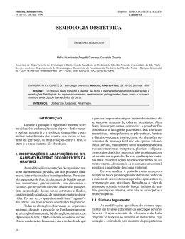 semiologia obstétrica - Revista Medicina