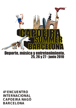 4º encuentro internacional capoeira nagô barcelona