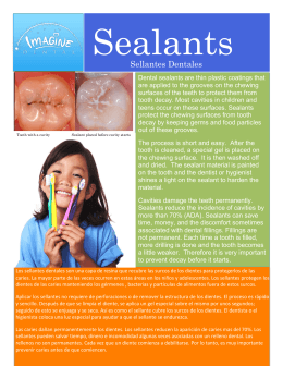 What Are Sealants?
