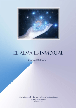 portada El Alma es Inmortal